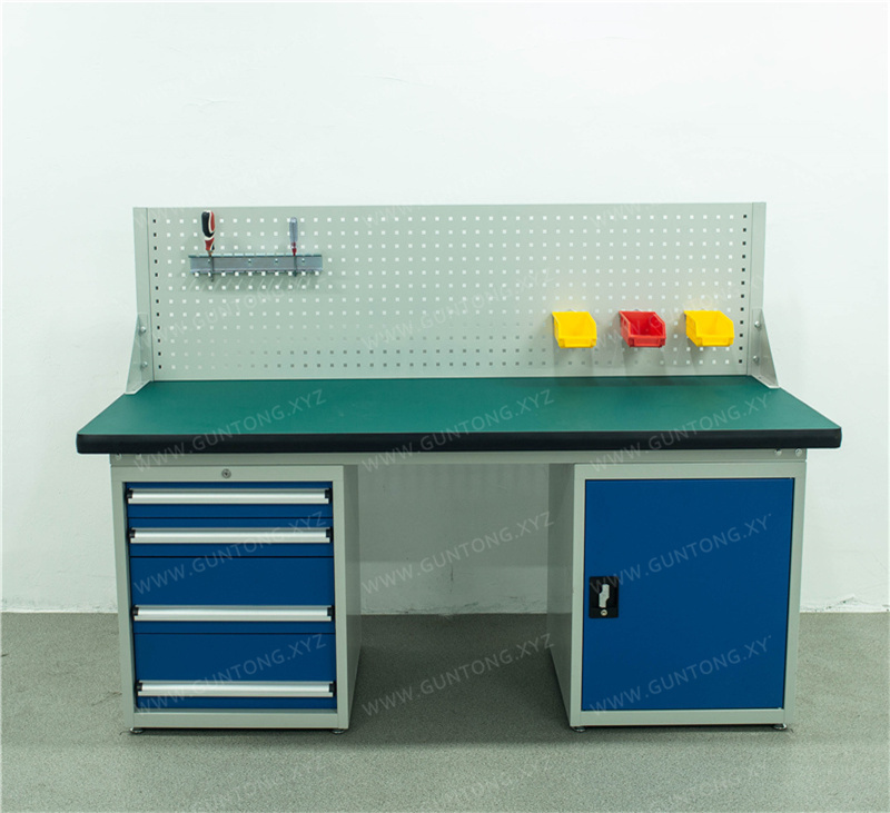 单门四抽柜复合Workbench带单挂板