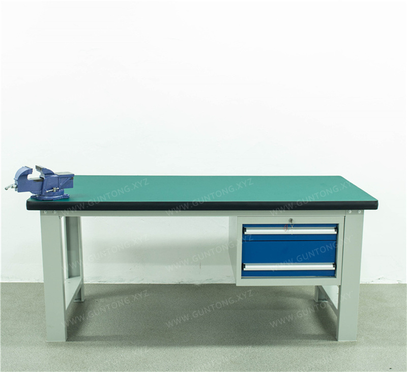 两抽柜ESD Workbench带台虎钳