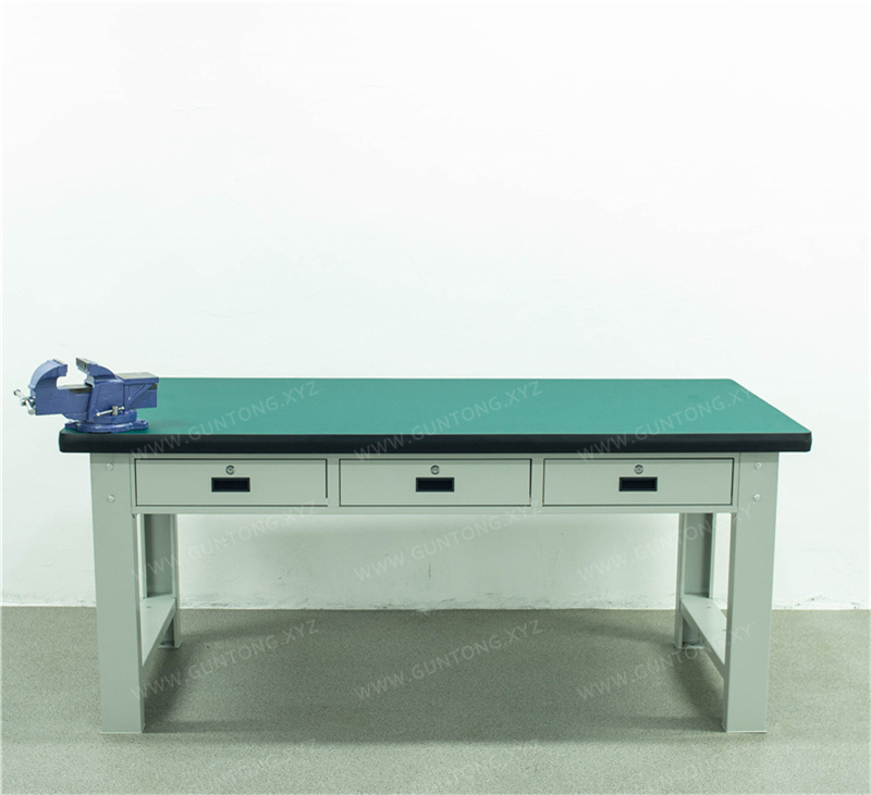 三抽柜ESD Workbench带台虎钳