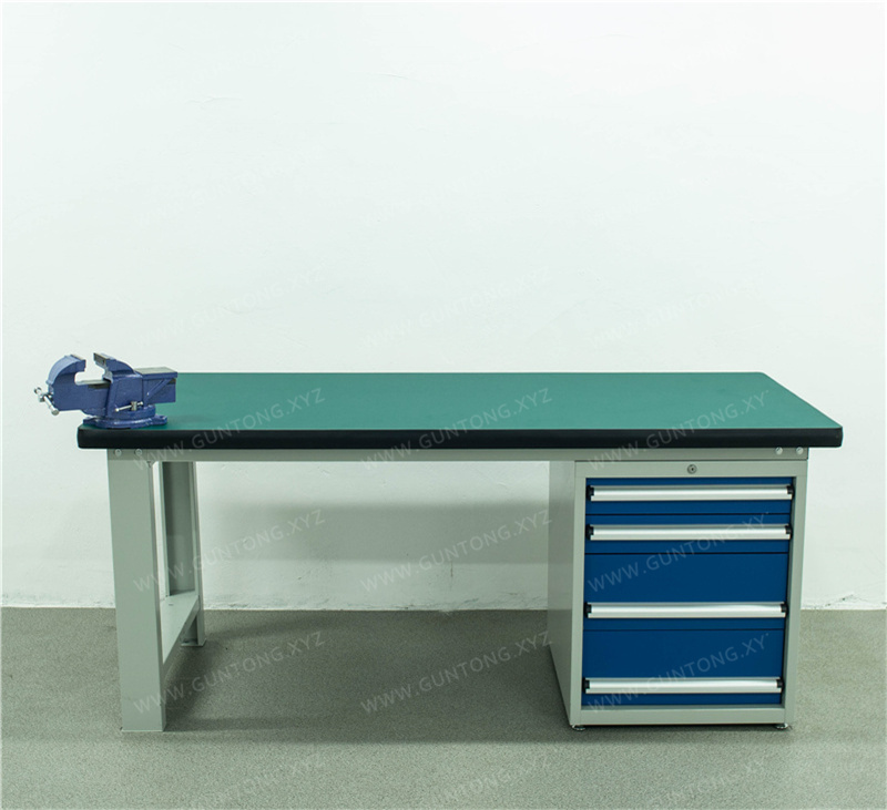 四抽柜ESD Workbench带台虎钳