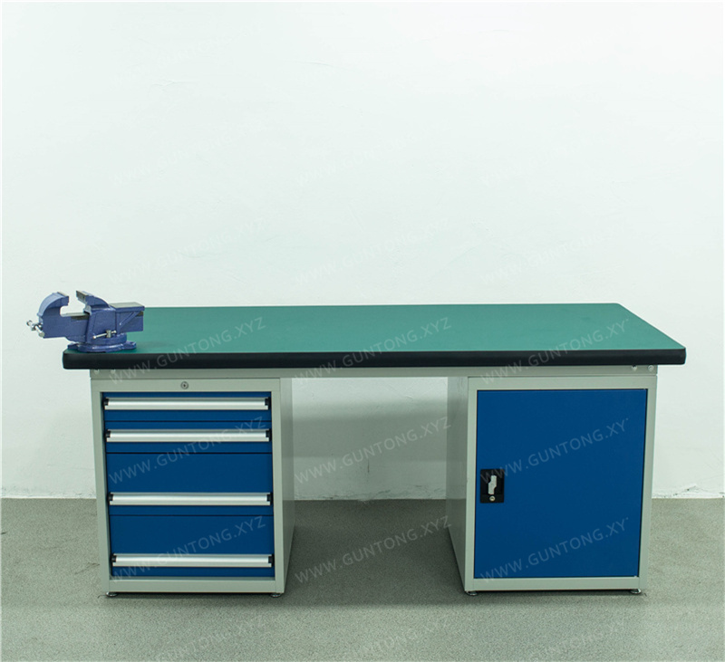 单门四抽柜ESD Workbench带台虎钳