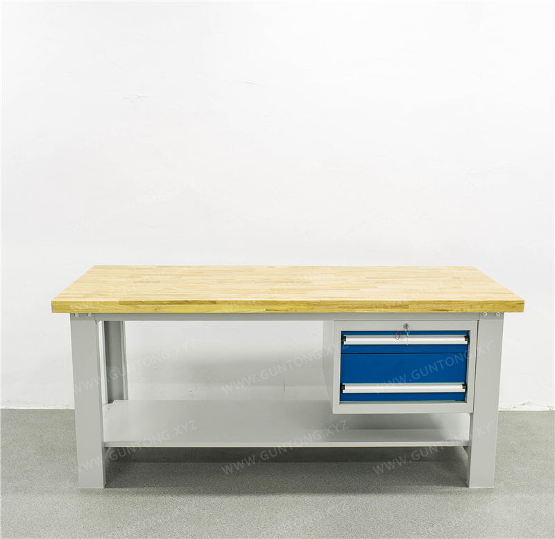 两抽榉木Workbench带层板