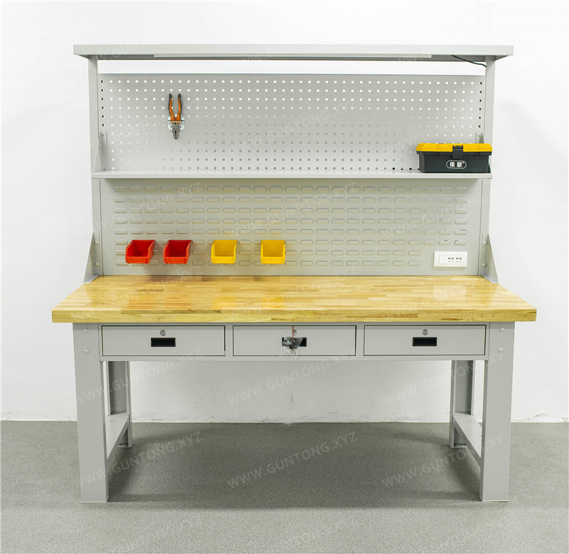 三抽双挂板榉木Workbench