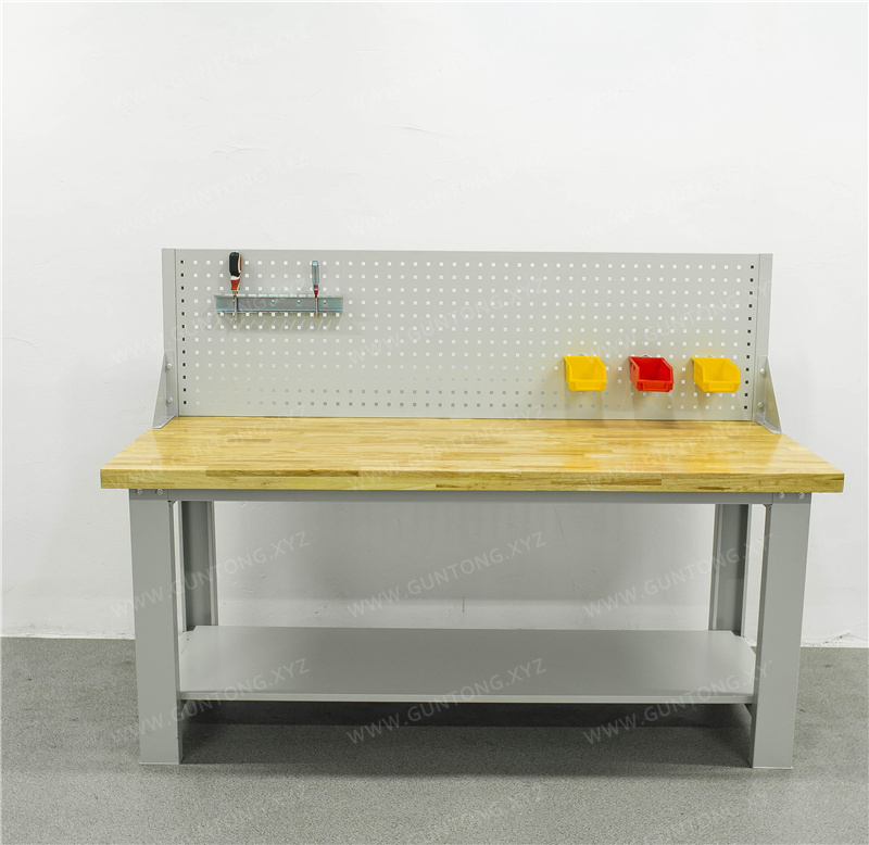 单挂板双层榉木Workbench
