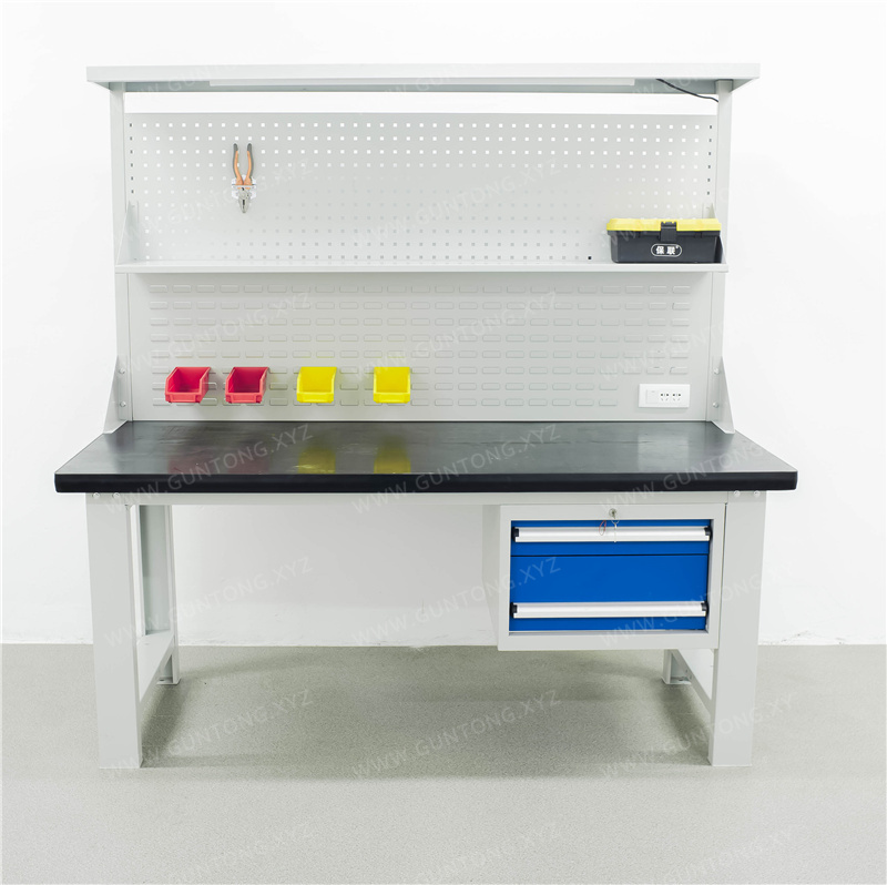 两抽双挂板铁板Workbench