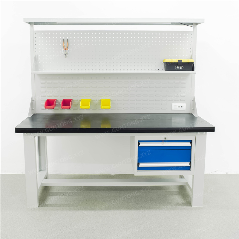 两抽双挂板铁板Workbench带拉挡