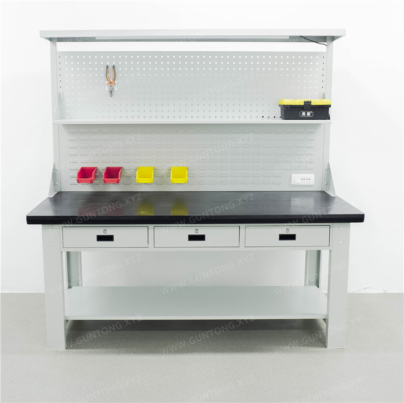 三抽双挂板铁板Workbench带层板