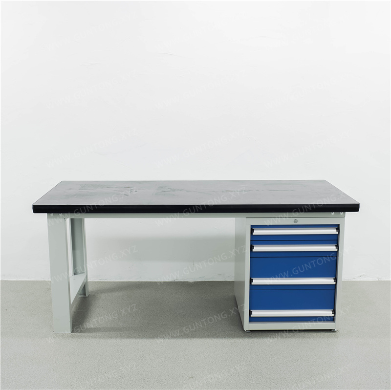 重型四抽屉落地柜铁板Workbench