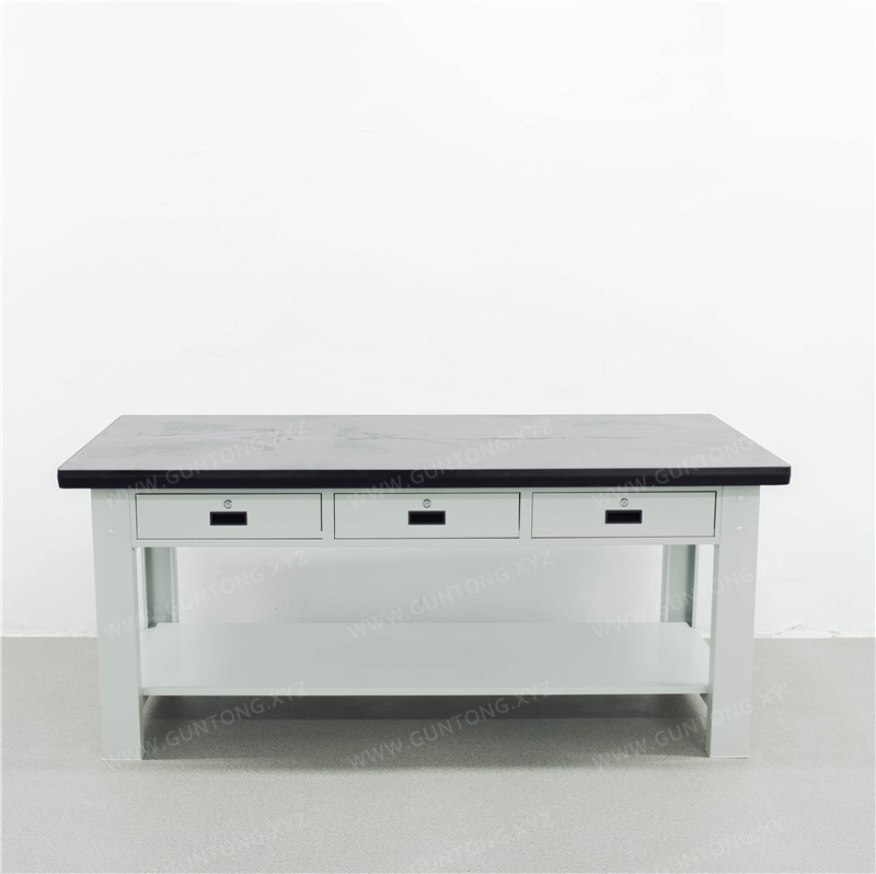 无挂板三抽双层铁板Workbench