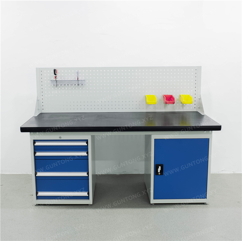 单挂板单门四抽铁板Workbench