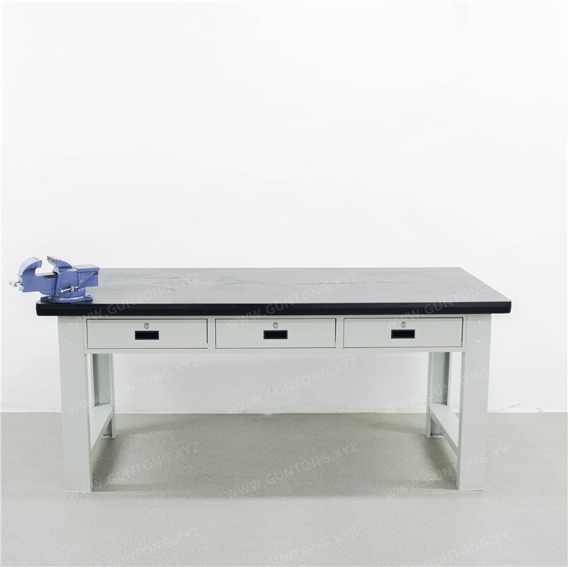 三抽柜铁板Workbench带台虎钳