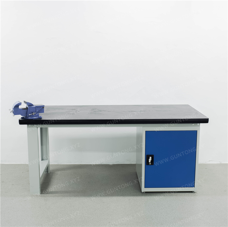 单门柜铁板Workbench带台虎钳